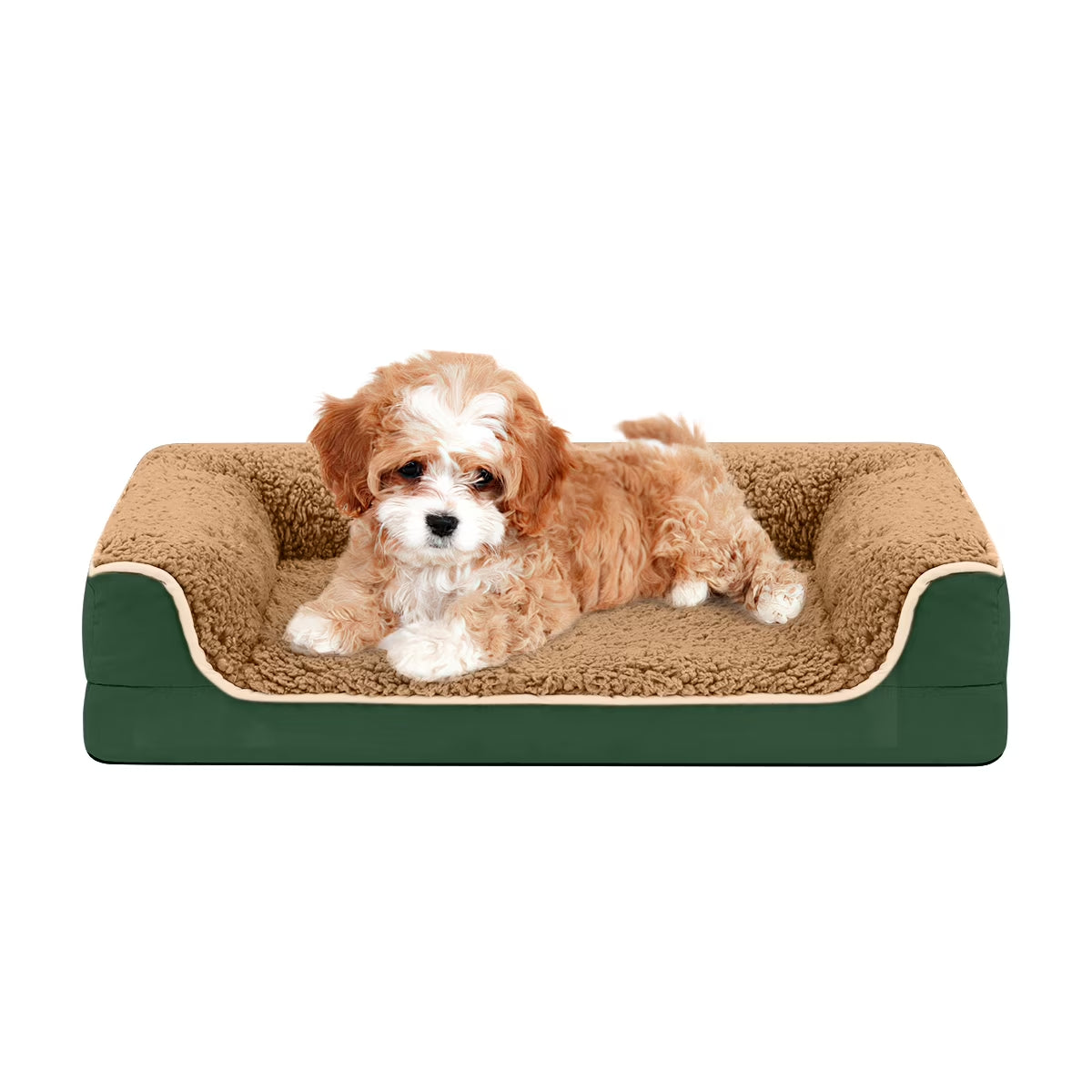 Dog Bed for Large Medium Small Dogs Orthopedic Dog Sofa Bed Non Slip Pet Couch with Removable Washable Cover Supportive Egg Crate Foam S to XL