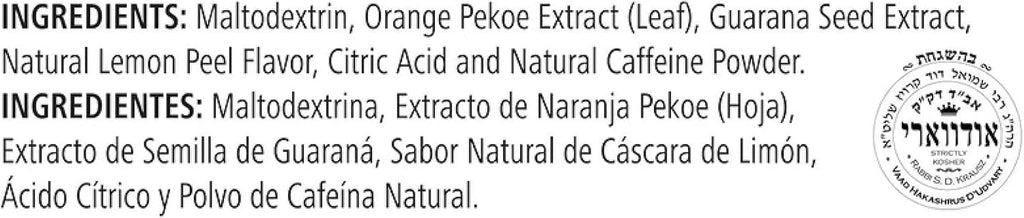 NRG NATURE'S RAW GUARANA POWDER TEA 2.1 OZ
