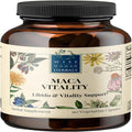 - Maca Vitality Capsules - 90 Count - All-Natural, Vegetarian Capsules, Promotes Emotional Well-Being, Supports Normal Healthy Libido