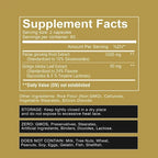 Panax Ginseng + Ginkgo Biloba - Improves Memory and Mental Performance,Immune Support, Maintain Overall Health
