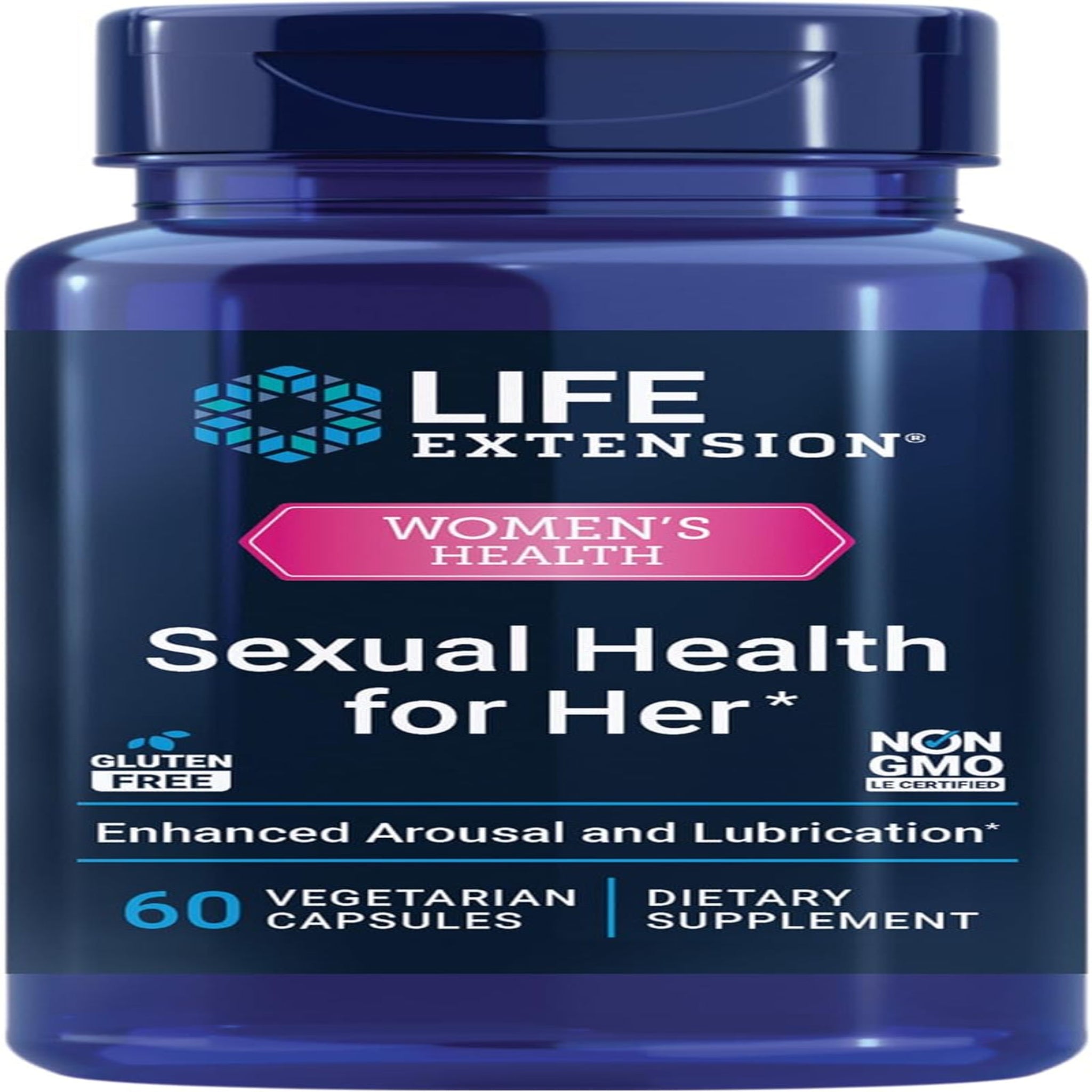 Sexual Health for Her with Fenugreek Seed, 60 Capsules | Supports Sex Drive, Libido, Arousal & Lubrication with Saffron, Non-Gmo & Vegetarian