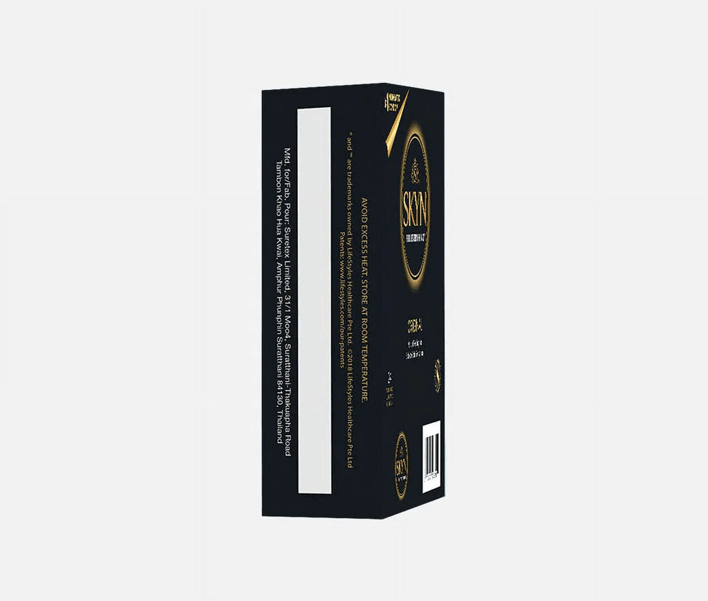 SKYN Lubricated Non-Latex Condoms, Premium Ultra Thin Natural Feel
