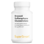 Broccoli Sulforaphane Glucosinolate 600Mg per Day (High Strength) - 10% SGS with Myrosinase - Broccoli Supplement | Non-Gmo & Gluten Free - 60 Vegetarian Capsules