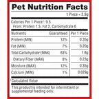 Marosnacks Small Dog Treats with Real Bone Marrow, Crunchy Dog Snacks, 40 Oz Canister