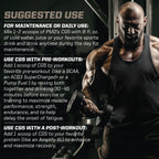 Sports CG5 - Premium Creatine and L Glutamine Powder - Maximum Strength Power Recovery, Build Lean Muscle, Increase Workout Performance - Pre Workout and Post Workout - Unflavored (30 Servings)