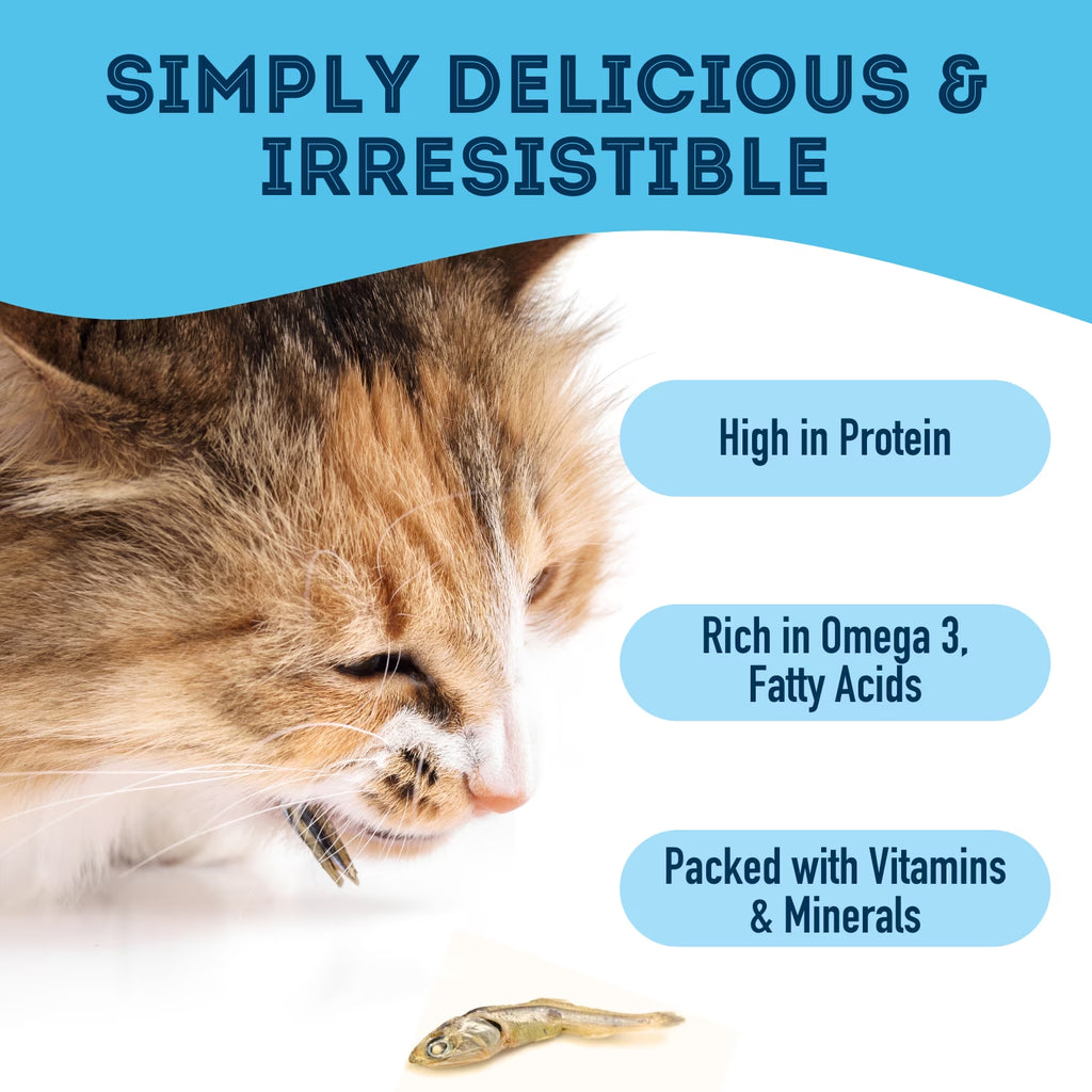 The Granville Island  Pure Proteins with Love and Fishes Sardine Treats for Dogs & Cats, 210 Gram