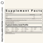 Multi Collagen Protein Powder Peptides, Hydrolyzed Collagen for Women & Men, Collagen Supplements, Grass Fed Bone Broth, 2-Month Supply, Unflavored, Type 1, 2, 3, 5 & 10, Non-Gmo - 20 OZ
