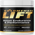 Goldmember Lift – Natural Male Blood Flow Supplement - Sexual Enhancement, Size, Stamina & Performance with Nitrosigine, Trans-Resveratrol, S7 Plant Blend, Bioperine – Made in the USA, 180 Capsules