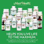 Maxi Health Maxi Biotic Aged Garlic Extract for Adults – Kyolic Garlic, Echinacea & Spirulina – 180 Caps