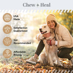 Dog Calming Treats, 30 Anxiety Relief Soft Chews for Dogs - Peanut Butter Flavor
