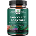 Pancreatin Digestive Enzymes Supplement for Gut and Digestive Health, 120 Capsules